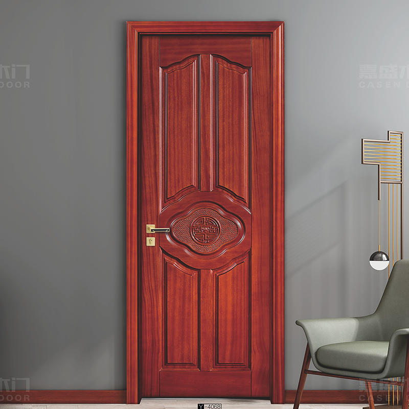 JS-9008A luxury wooden doors,luxury wooden door design