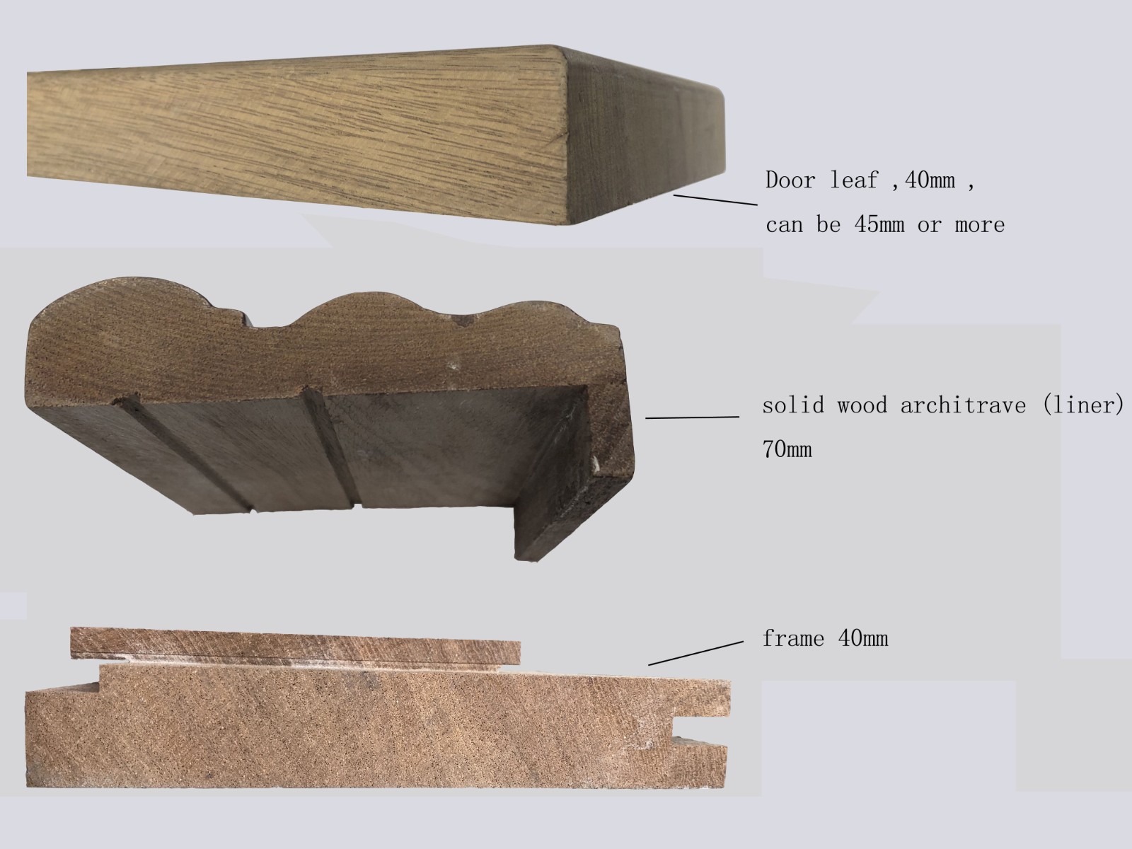 custom solid wood front doors wooden supply for villa-1