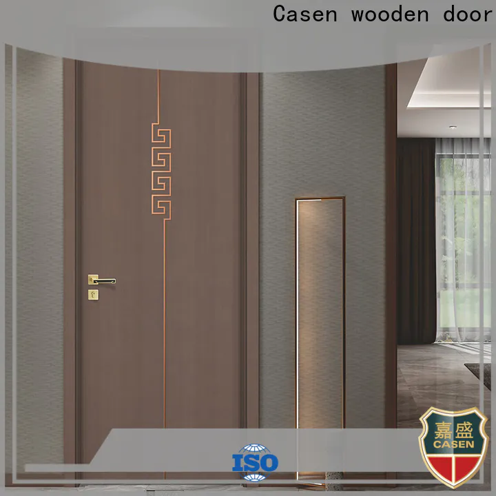 custom made new wooden front door simple design for kitchen