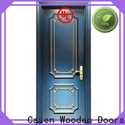 Casen Doors custom hdf moulded panel doors for sale for washroom