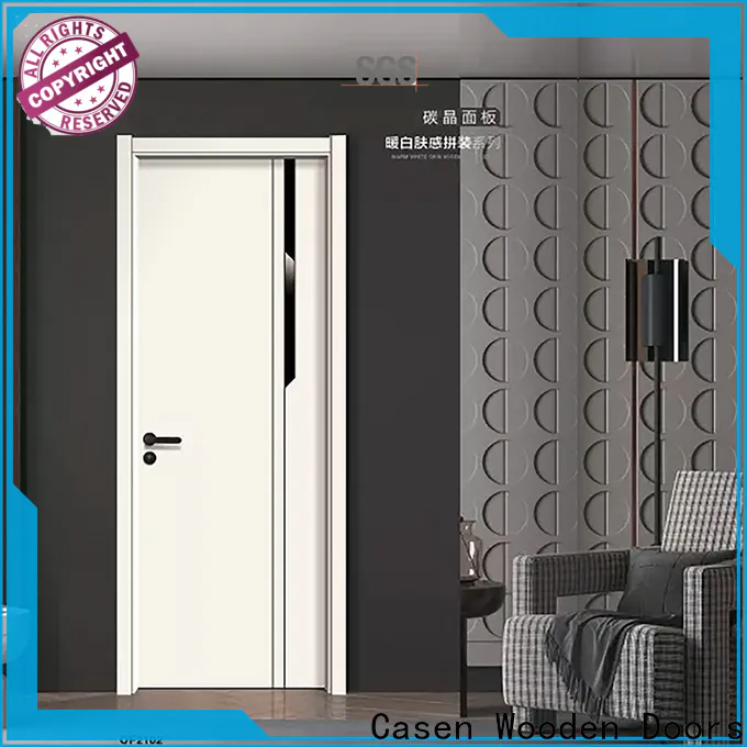 Casen Doors simple design bedroom wooden door design cost for bathroom