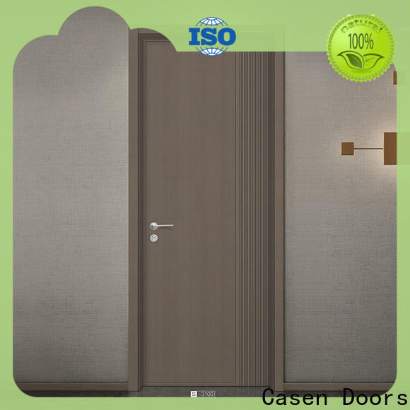 high-quality residential wood entry doors elegant cost for store decoration