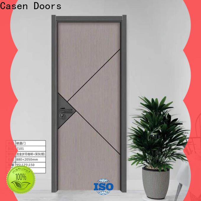 Casen Doors bulk buy modern solid wood door cost for store