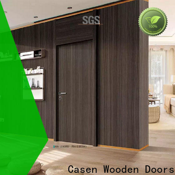 Casen Doors simple design solid core mdf doors cost for decoration