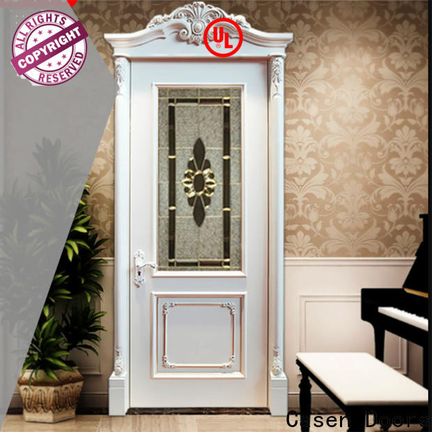 Casen Doors ODM veneer moulded panel doors company for washroom