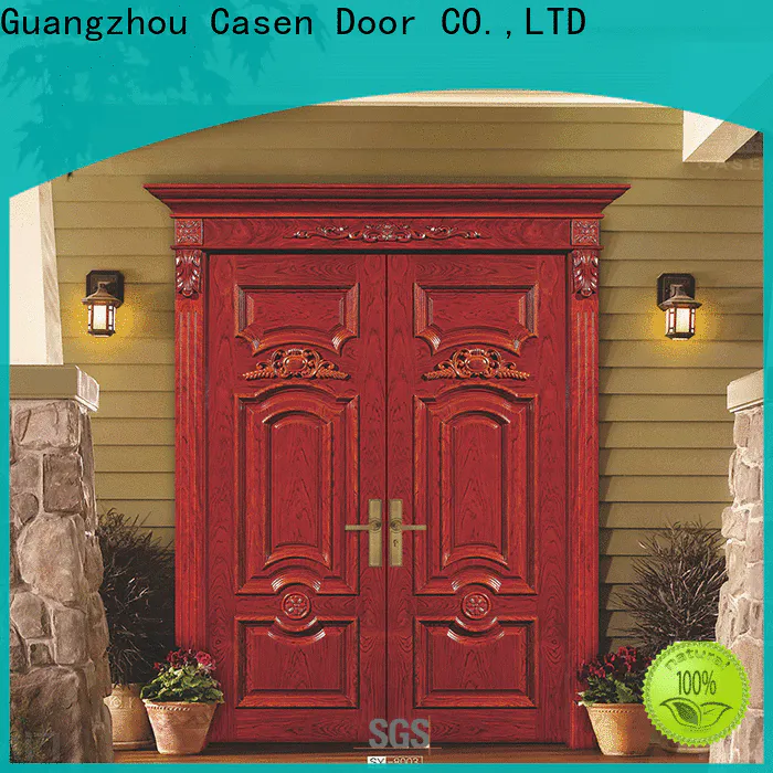 Casen Doors main wooden french doors wholesale for villa