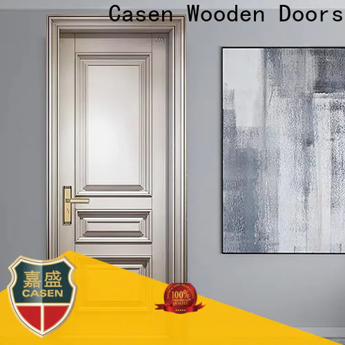 Casen Doors american solid hardwood exterior doors price for store decoration