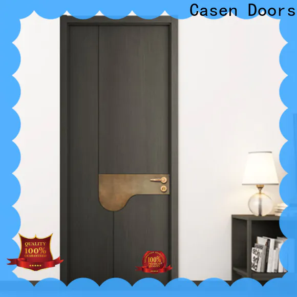 custom wooden back doors simple design for bathroom