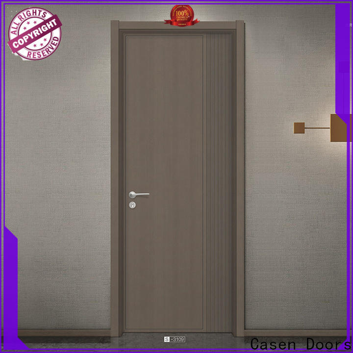 Casen Doors high-quality simple wood door supply for bathroom