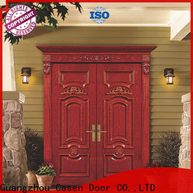 Casen Doors high-quality wooden front doors company for store