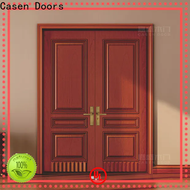Casen Doors glass wooden french doors vendor for house