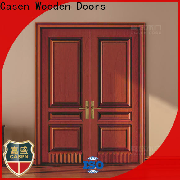 Casen Doors quality wooden door designs for main door factory price for house
