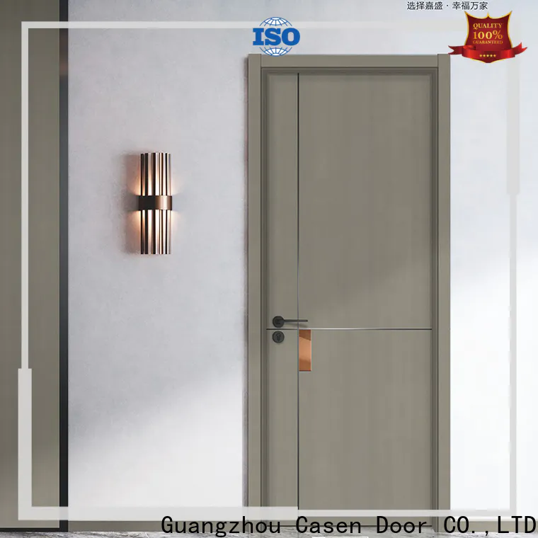 Casen Doors customized real wood doors for sale for bathroom