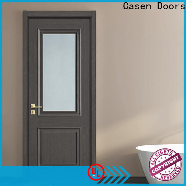 Casen Doors professional wood bathroom doors suppliers for washroom
