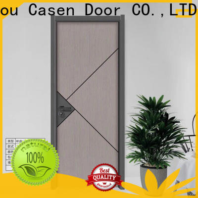 Casen Doors quality black front door modern for washroom