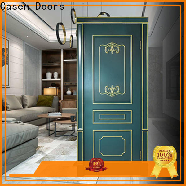 Casen Doors customized hdf wood doors price for room