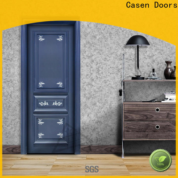 Casen Doors white wood grey composite doors manufacturers for bathroom