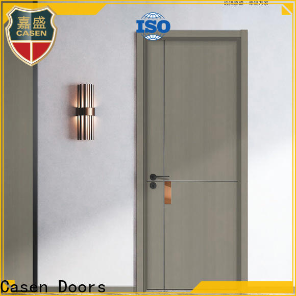 Casen Doors simple design exterior wood doors for sale factory for store
