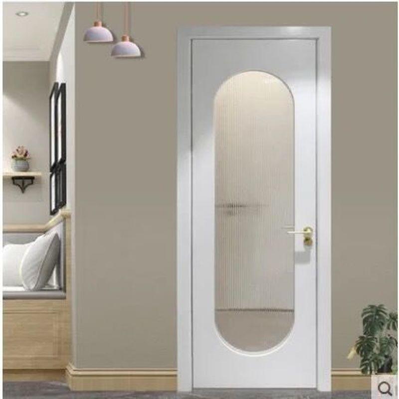 JS-003 interior wood door with glass, used for different place