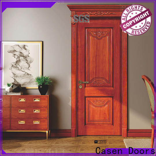 Casen Doors modern internal wooden doors price for bathroom