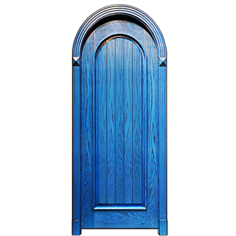 JS-8008 wooden french doors ,main door design