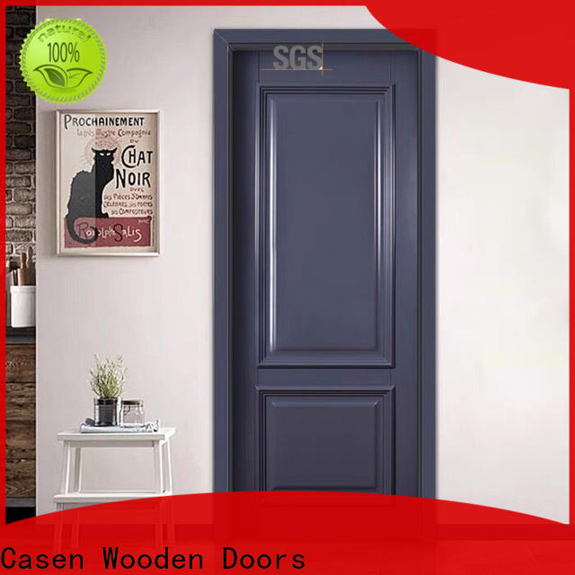 Casen Doors customized solid wood white doors interior price for bedroom