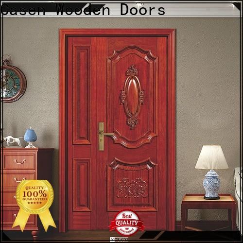 Casen Doors wooden exterior wood doors price for store