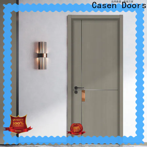 high-quality wooden designer doors simple design factory price for store