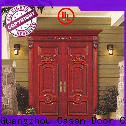 Casen Doors luxury design wooden french doors factory for villa