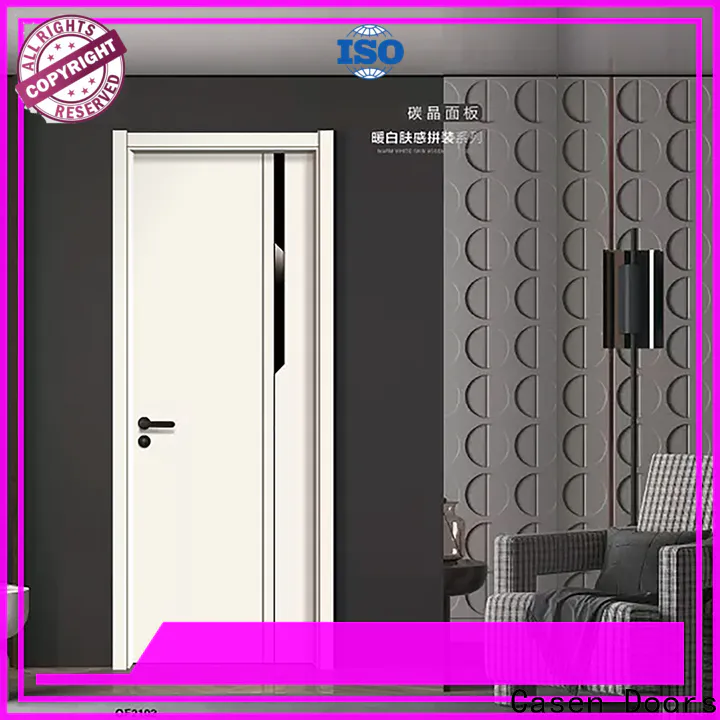 customized wooden solid doors simple design for sale for store